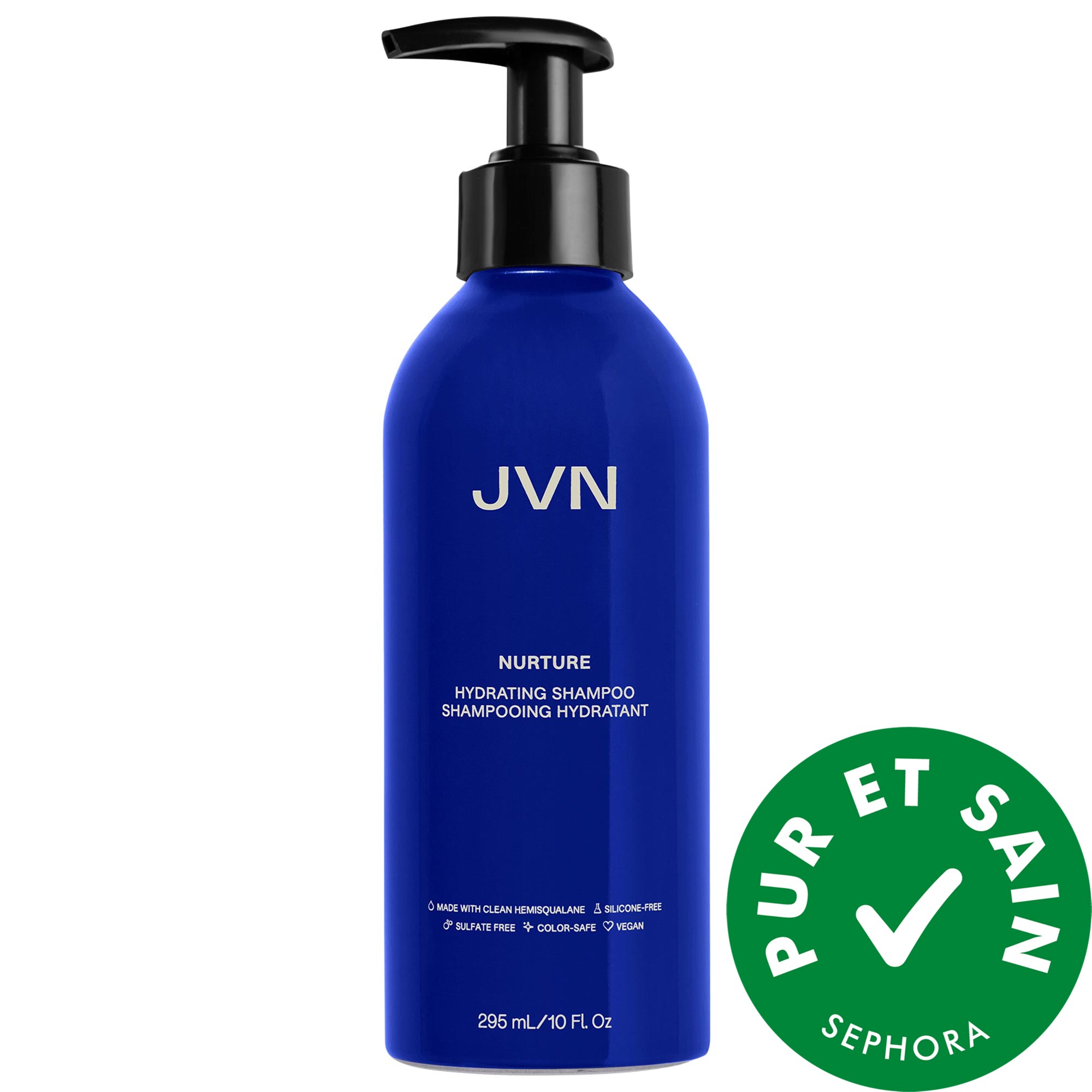 JVN Shampoing hydratant nutritif pour cheveux secs 10 oz / 295 ml