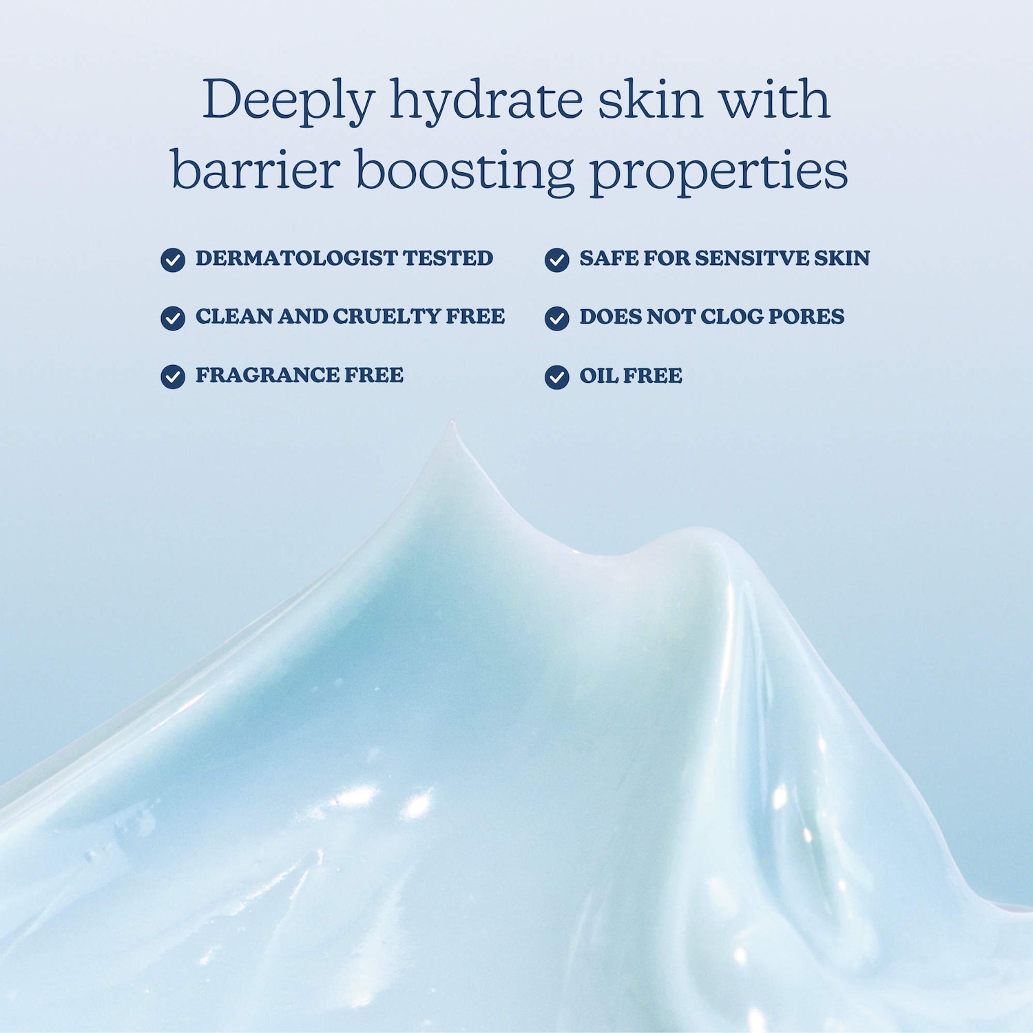 Crème gel pour peau à tendance acnéique Meltdown avec 72 heures d’hydratation