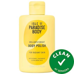 Isle of Paradise - Brilliantly Bright Body Polish Scrub with Vitamin C & Niacinamide