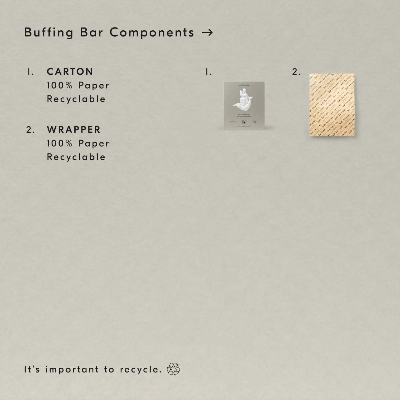 Отшелушивающее мыло для тела Soft Services Buffing Bar от вросших волос, 2 шт — фото 4