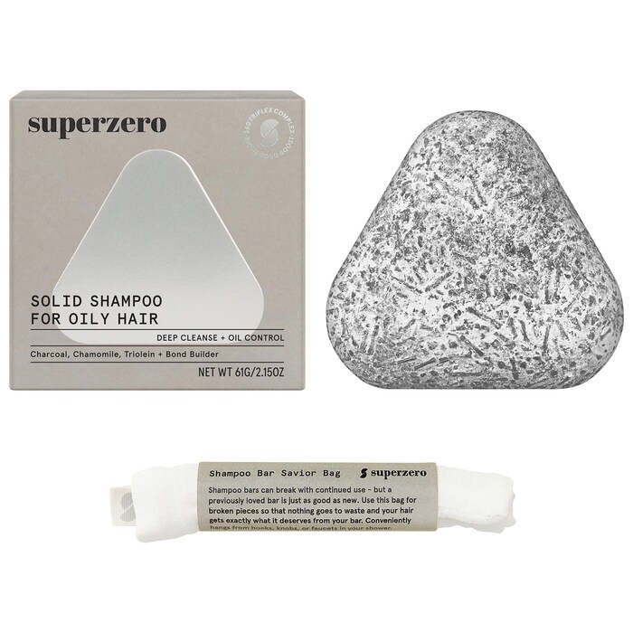 Deep Clean & Oil Control Shampoo Bar for Oily Hair & Scalp superzero