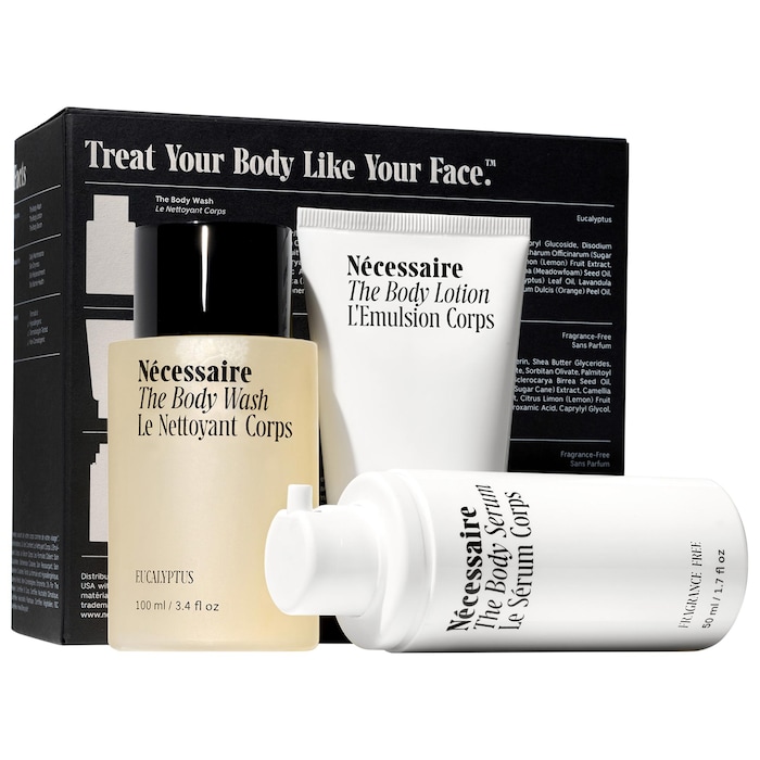 The Body Essentials Trial + Travel Set Nécessaire Sephora