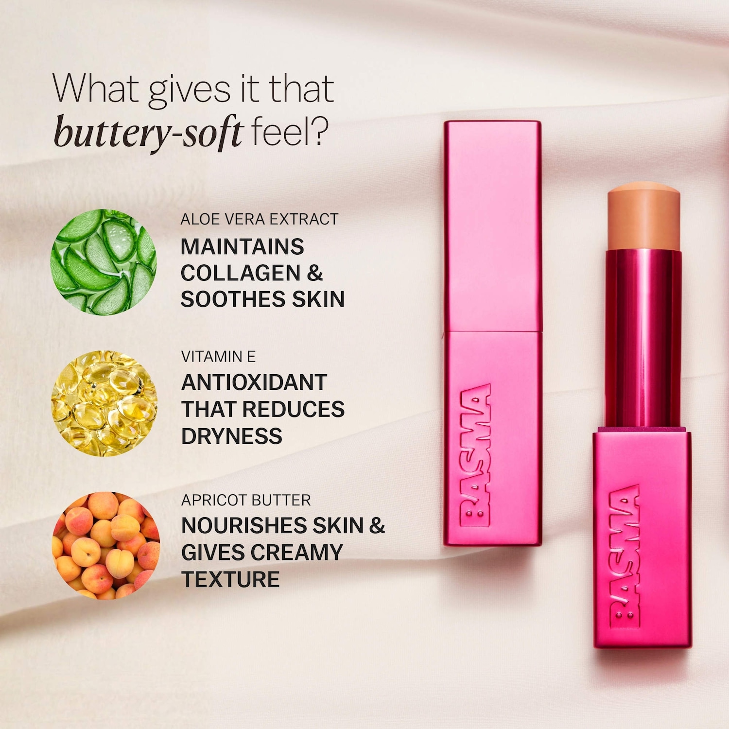 The Foundation Stick for Hydrating, Buildable Coverage and Natural Finish