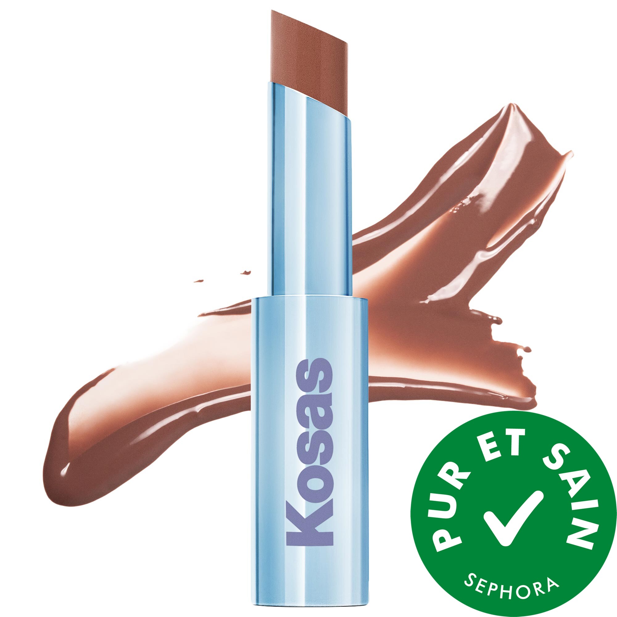 Kosas Brillant à lèvres hydratant Wet Stick avec céramides 0.10 oz / 3 g
