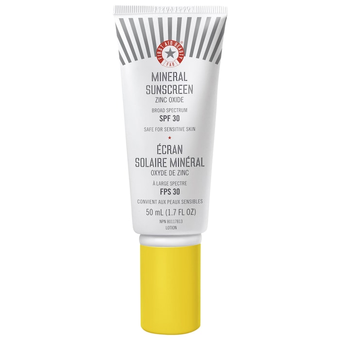 Mineral Sunscreen Zinc Oxide Broad Spectrum SPF 30 First Aid Beauty