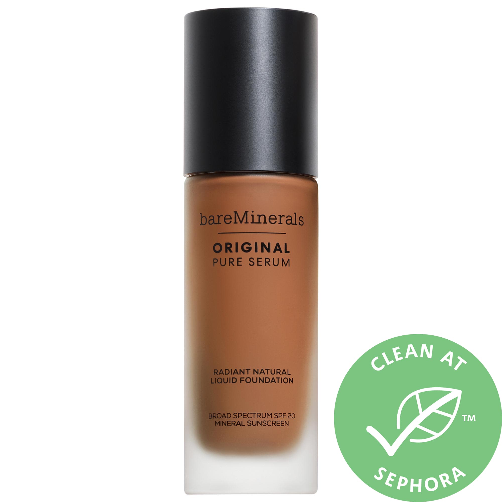 Bareminerals Original Pure Serum Radiant Natural Liquid Foundation Mineral Spf 20
