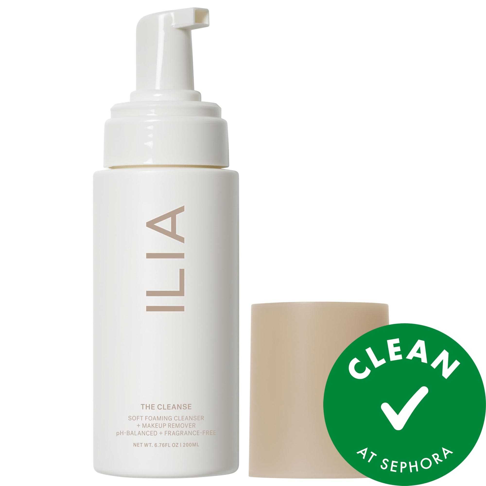 ILIA The Cleanse Soft Foaming Cleanser + Make Up Remover