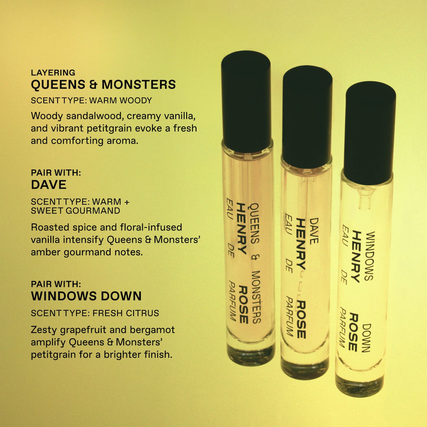 Queens + Monsters Eau de Parfum with Sandalwood Vanilla