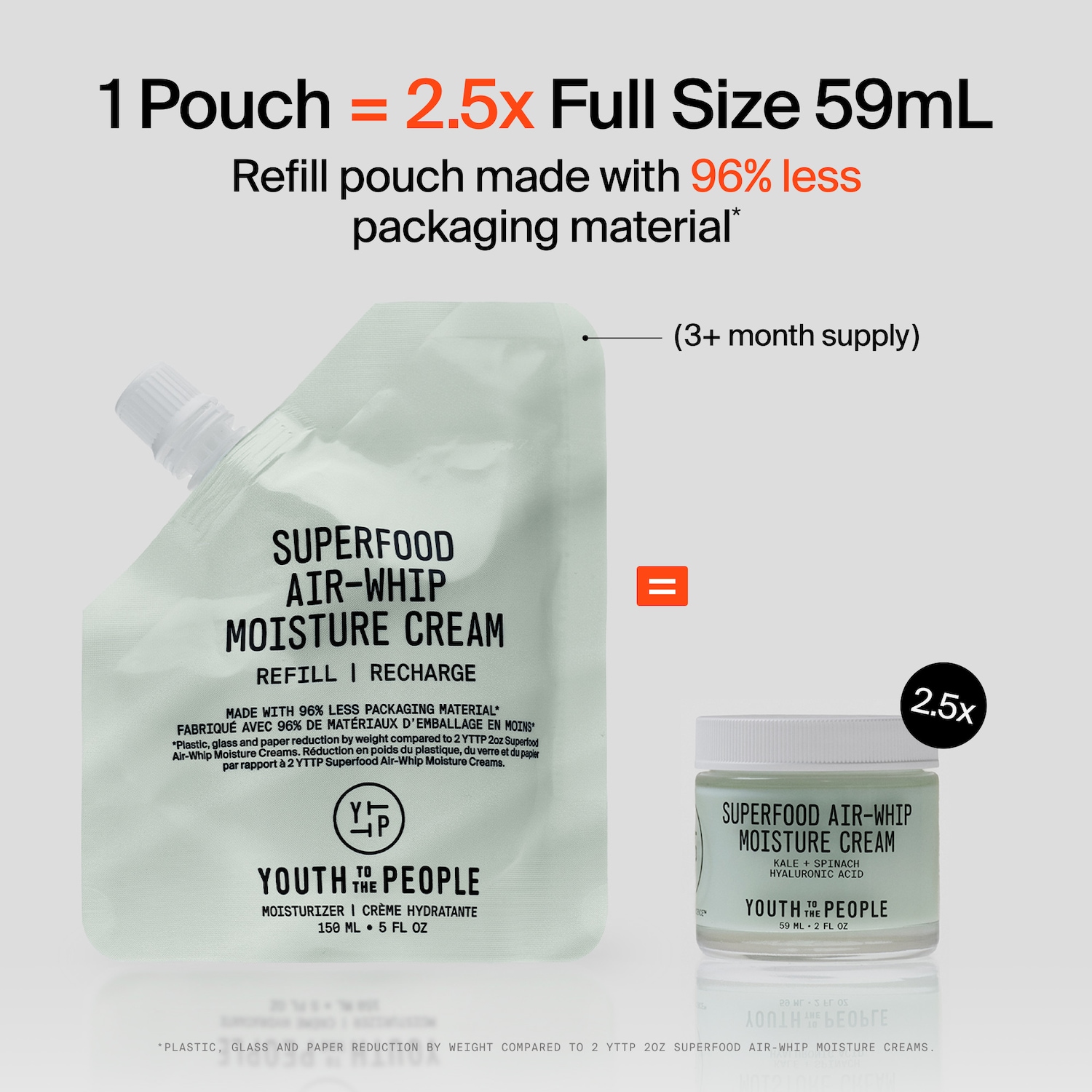 Superfood Air-Whip Lightweight Face Moisturizer with Hyaluronic Acid