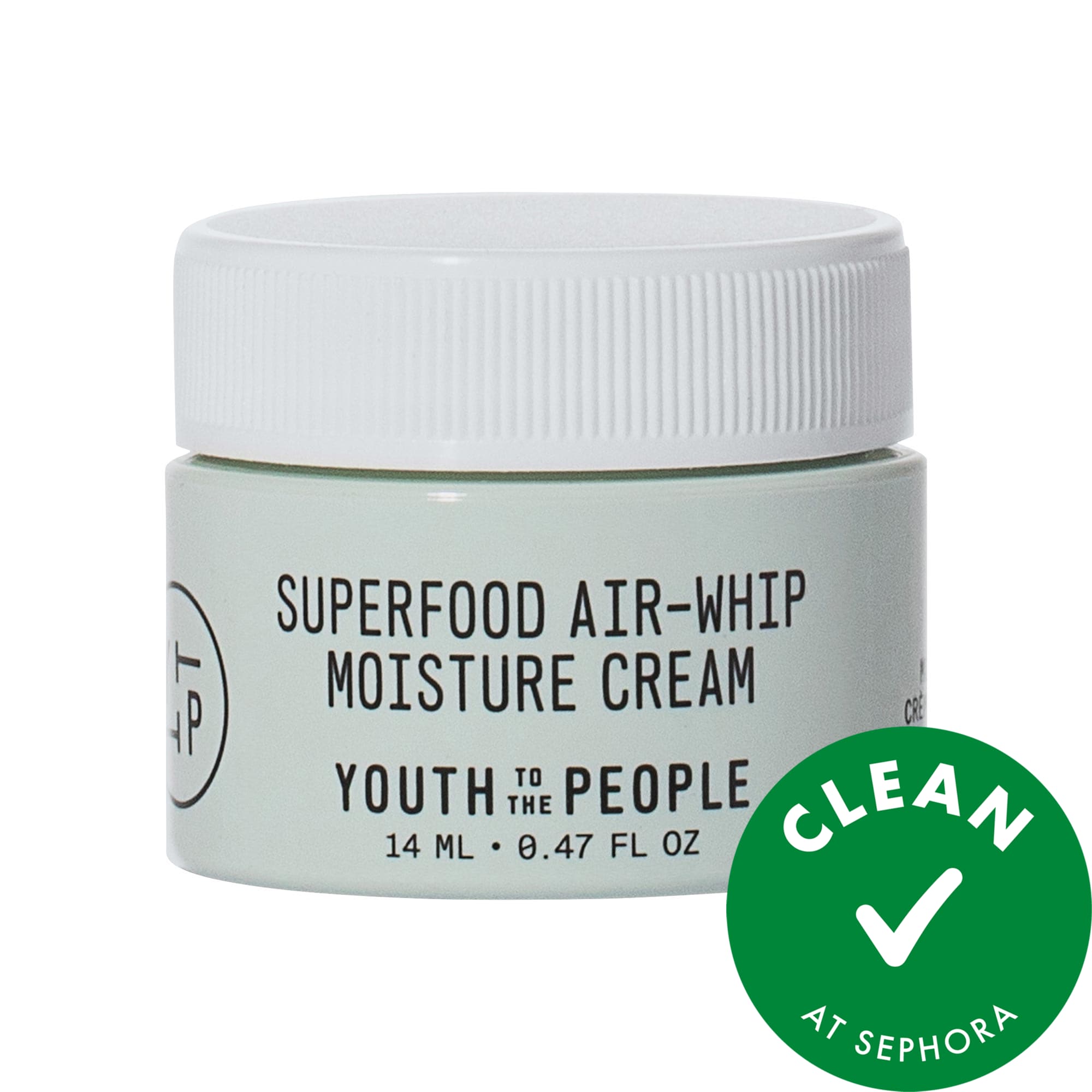 Youth To The People Mini Superfood Air-Whip Lightweight Face Moisturizer with Hyaluronic Acid 0.47 oz/14 ml