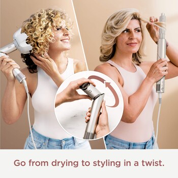 Wash N Stretching Hair With Blow Dryer FlexStyle® Hair Blow Dryer