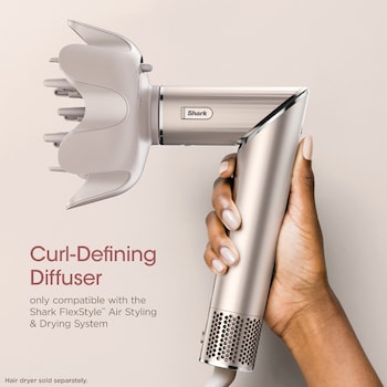 FlexStyle™ Hair Blow Dryer Diffuser Attachment Shark