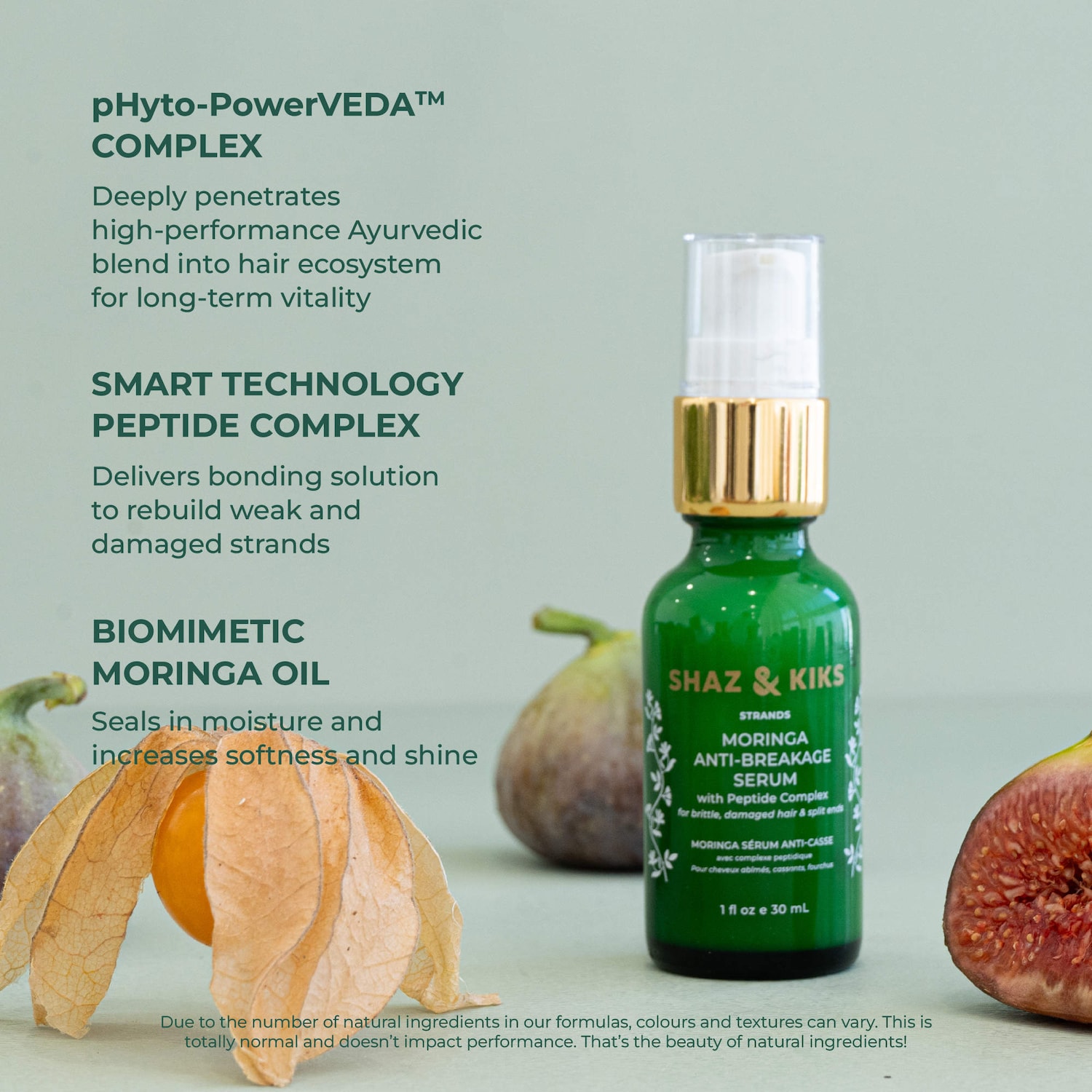 Moringa Anti-Breakage Hair Serum with Peptide Complex - SHAZ