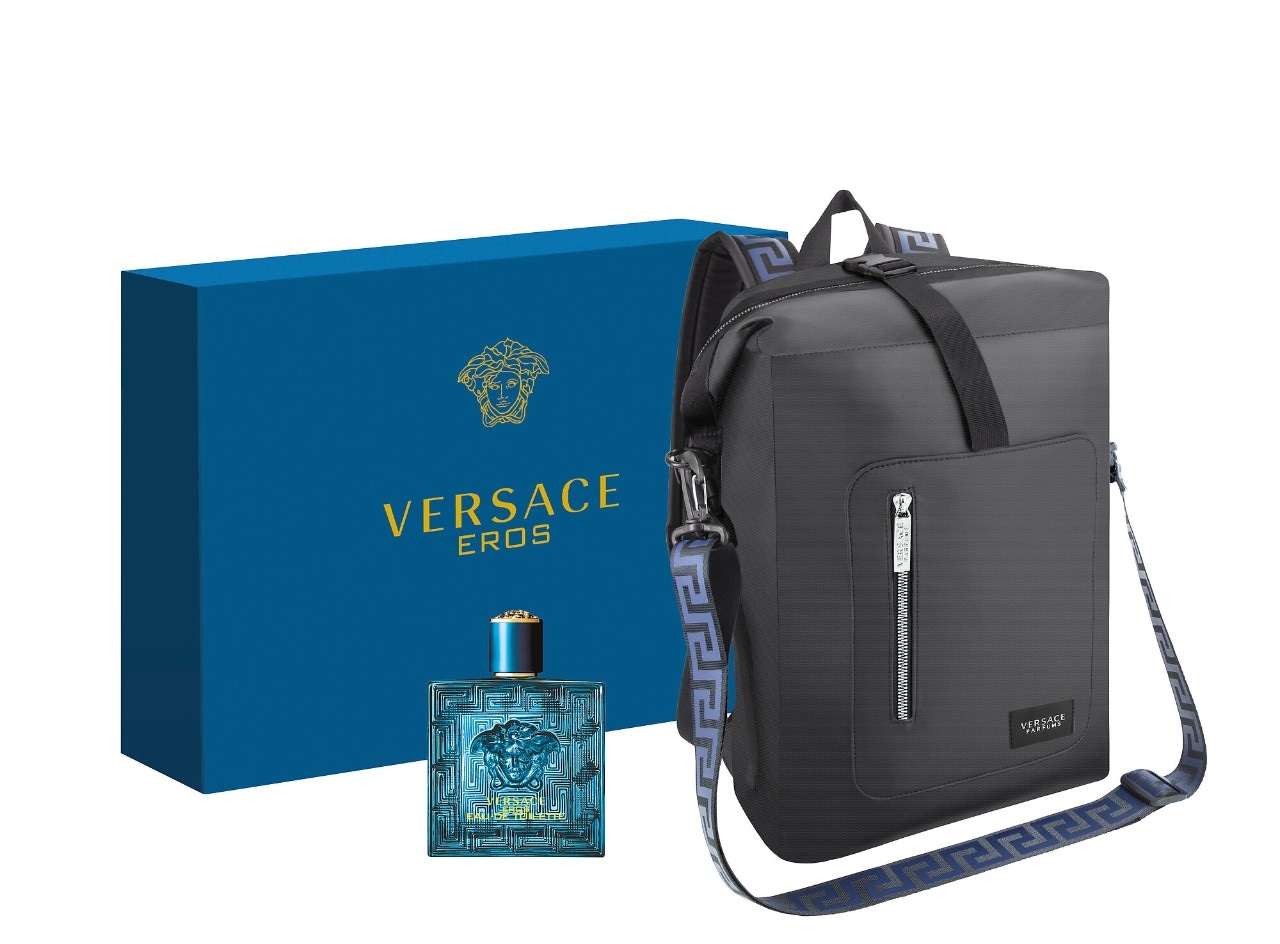 Eros Cologne Backpack Set