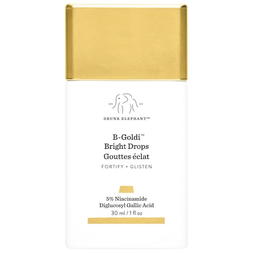 Сияющие капли с 5% ниацинамида Drunk Elephant B-Goldi Bright