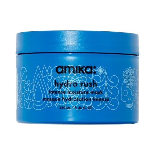 Маска для интенсивного увлажнения волос amika Hydro Rush с гиалуроновой кислотой