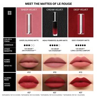 Le Rouge Interdit Cream Velvet Lipstick