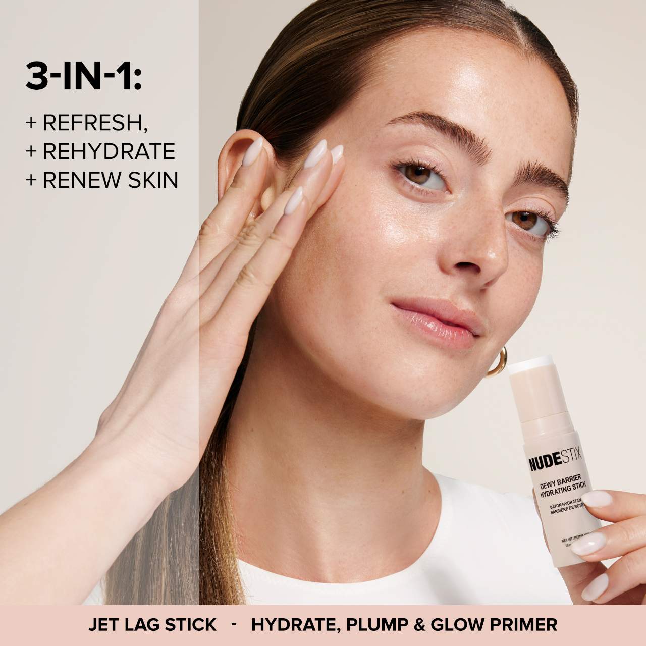 Увлажняющий стик Nudestix Dewy Hydrating — фото 3
