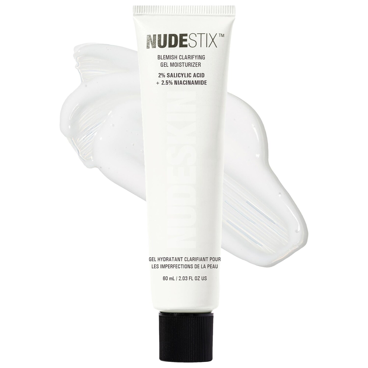 Очищающий гель-крем для проблемной кожи Nudestix Nudeskin Blemish — фото 1