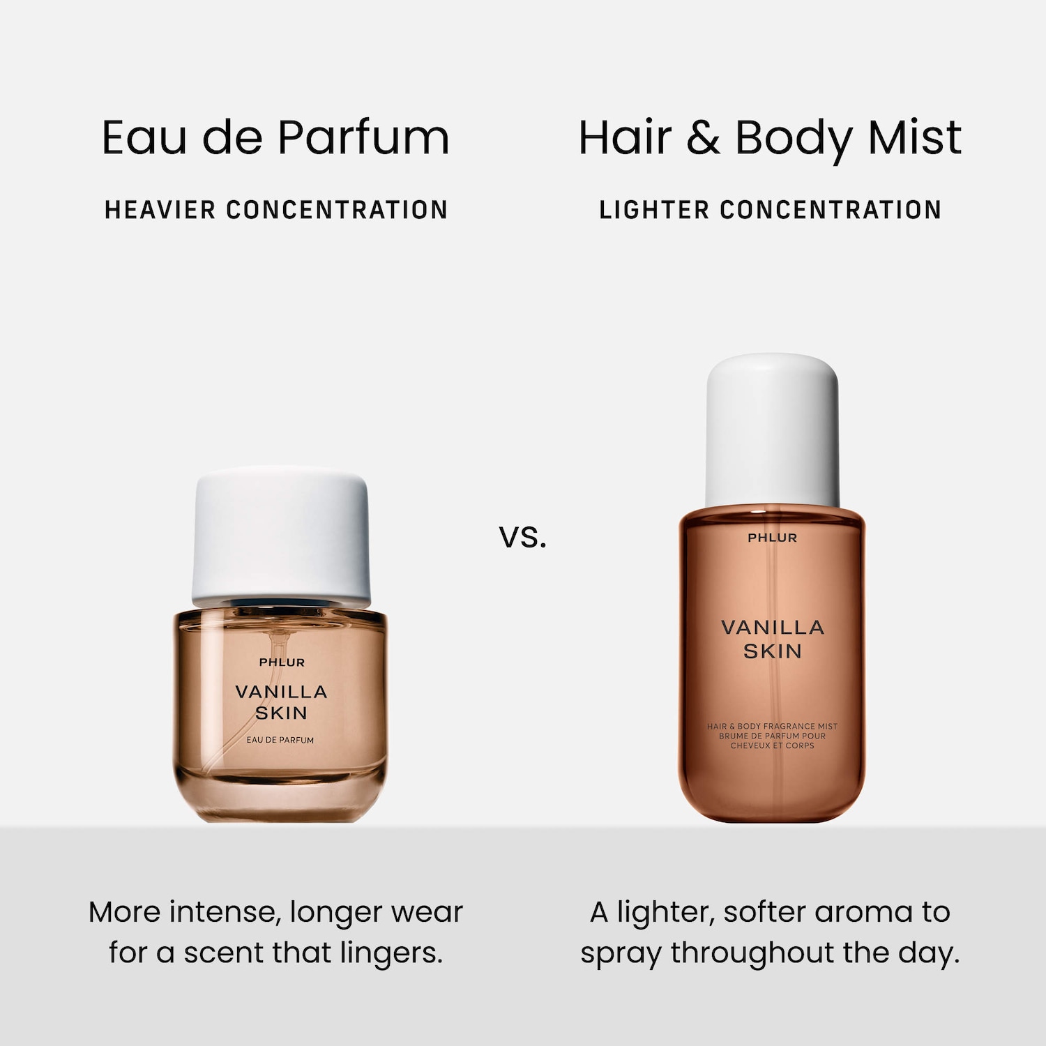 Vanilla Skin Body & Hair Fragrance Mist - PHLUR | Sephora