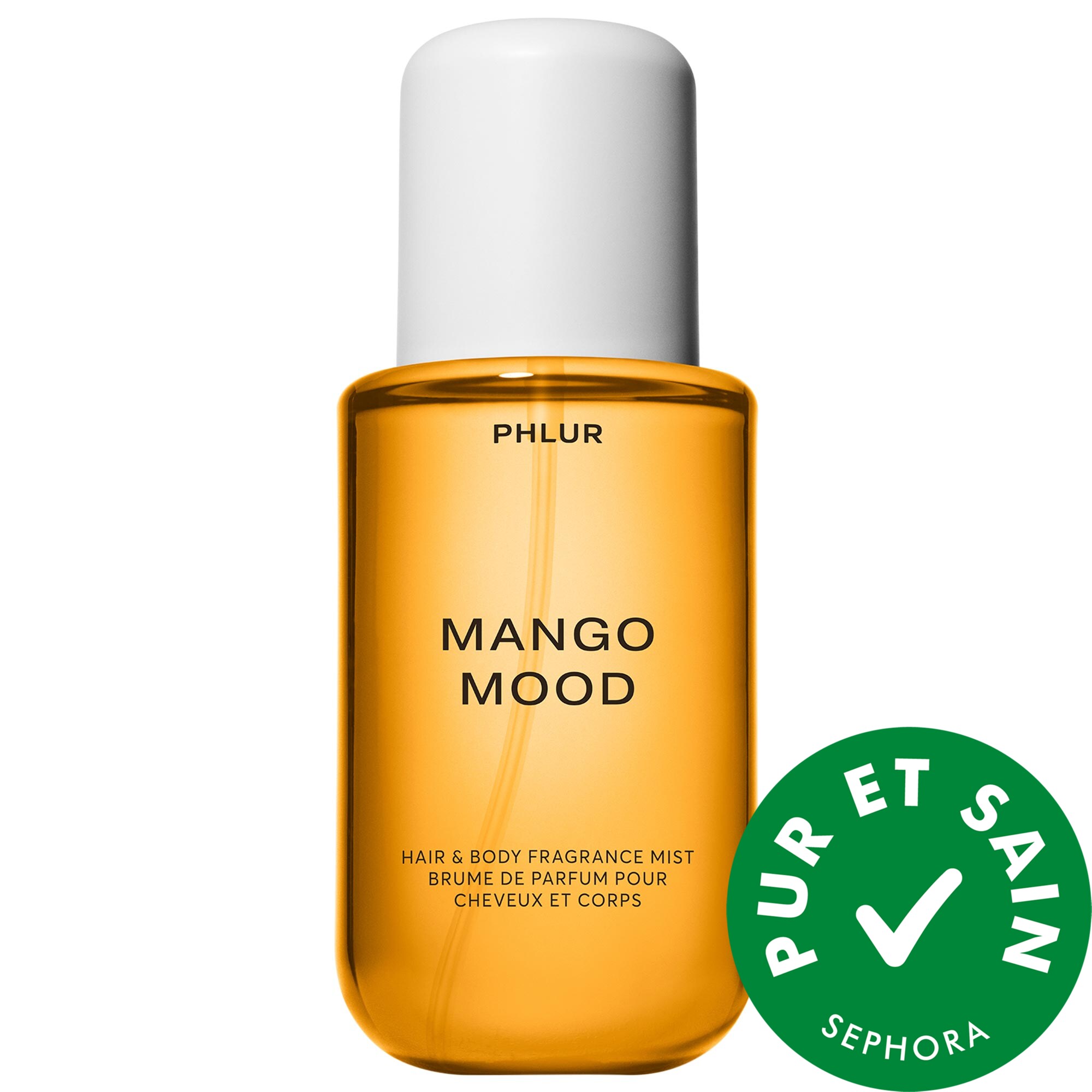 PHLUR Brume parfumée pour le corps et les cheveux Mango 8 oz eau de parfum vaporisateur