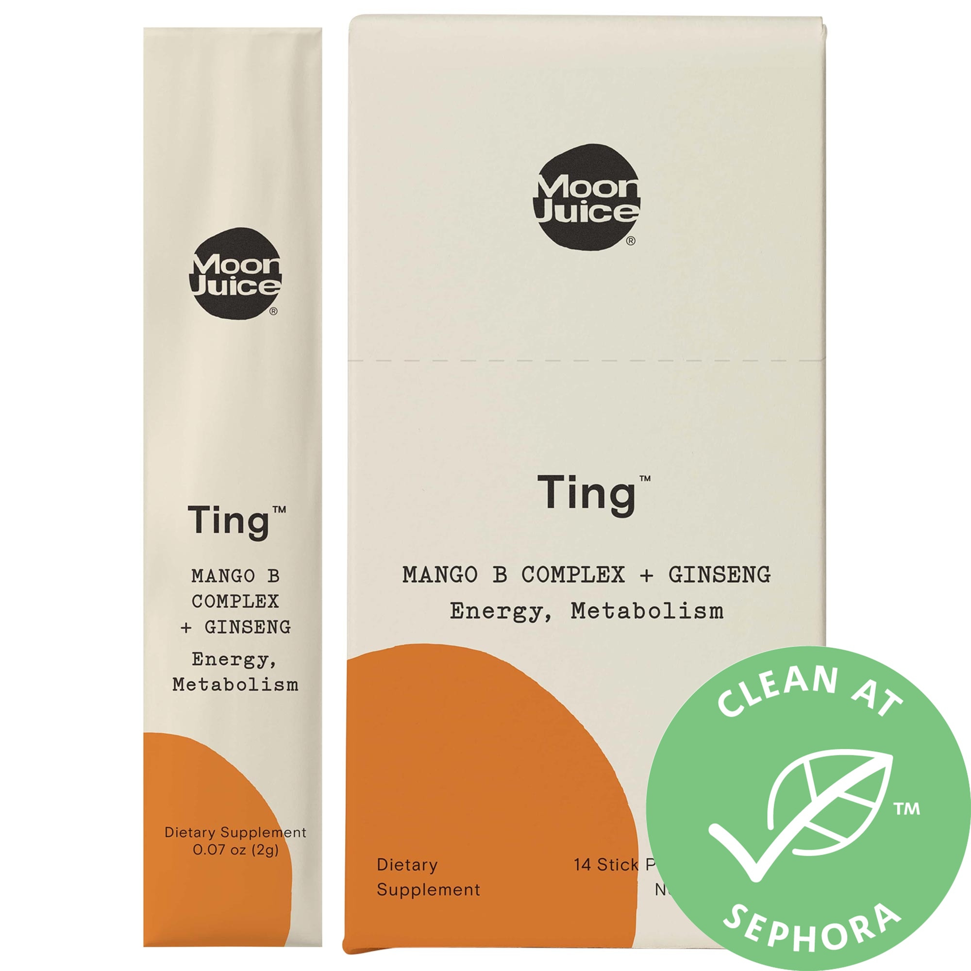 Moon Juice Ting Energy + Metabolism NonStim Supplement With Ginseng