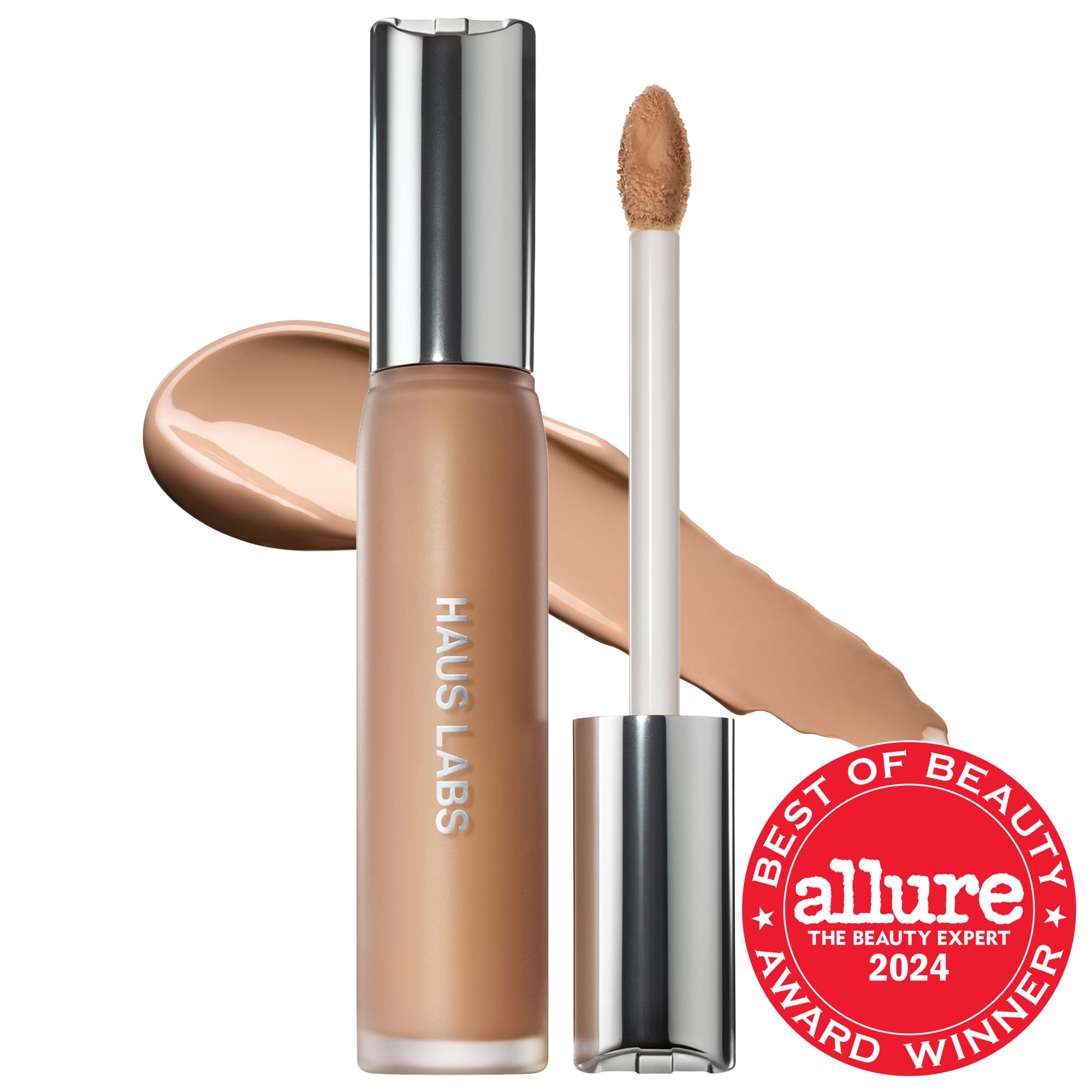 HAUS LABS BY LADY GAGA Triclone Skin Tech Hydrating + De-puffing Concealer with Fermented Arnica 32 Medium Golden 0.24 oz / 7 mL