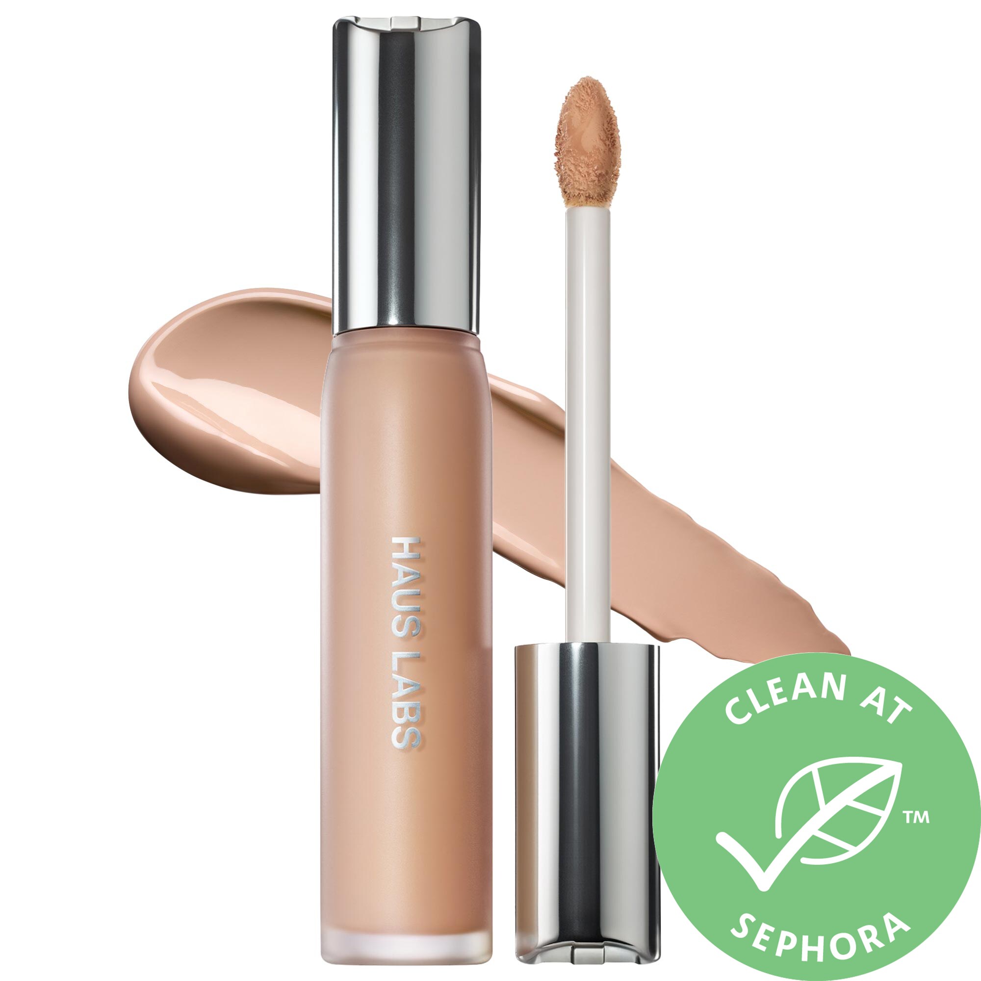Haus Labs By Lady Gaga Triclone Skin Tech Hydrating + De-puffing Concealer With Fermented Arnica 20 Light Medium Peach 0.24