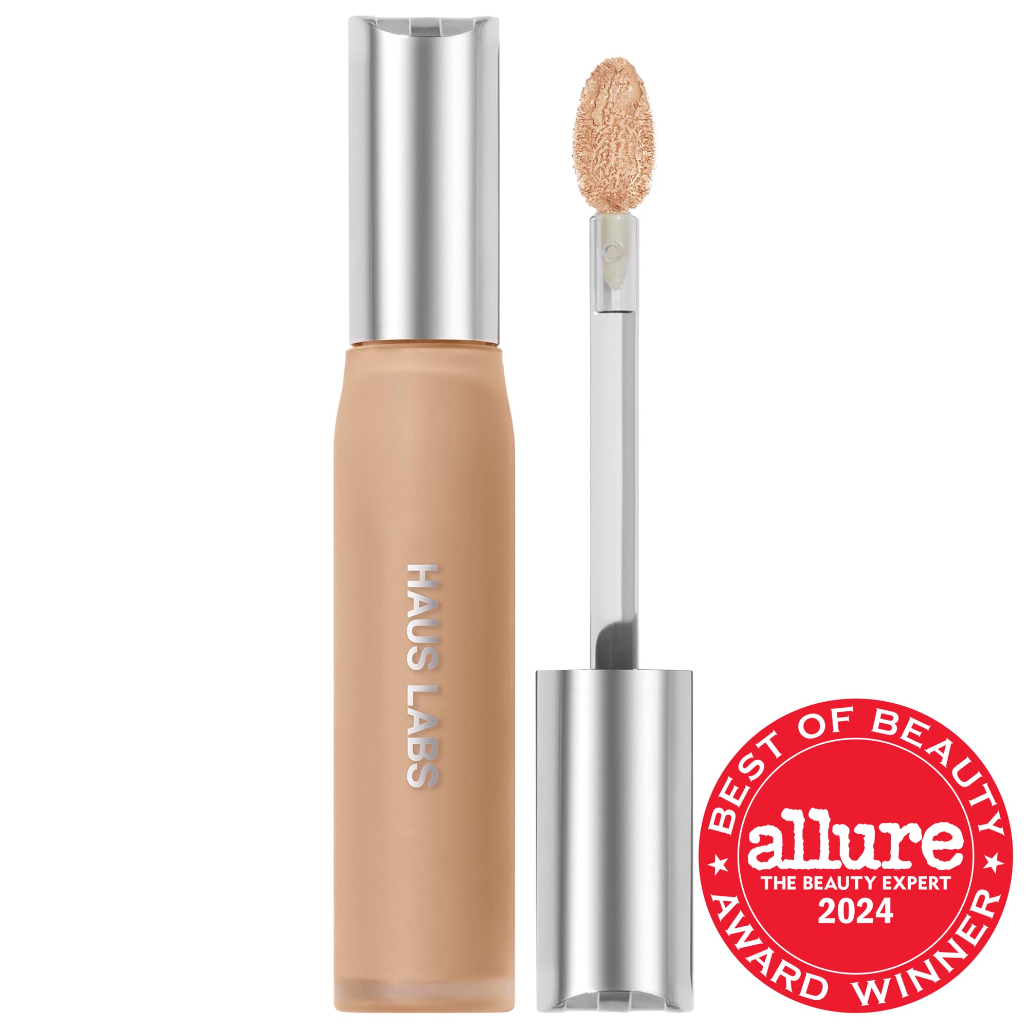 Thumbnail of HAUS LABS BY LADY GAGA Triclone Skin Tech Hydrating + De-puffing Concealer with Fermented Arnica 14 Light Peach