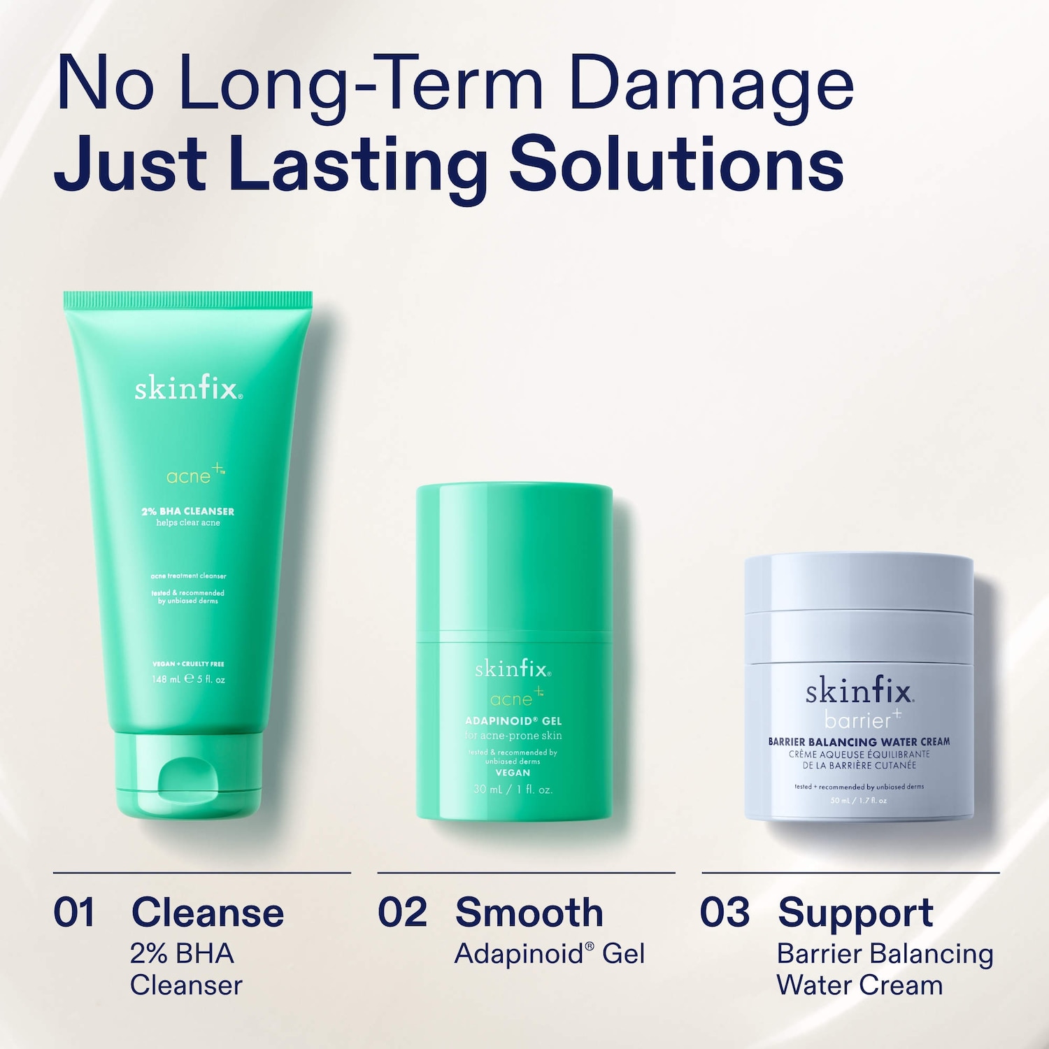 acne+ adapinoid Gel with Niacinamide + Squalane - Skinfix | Sephora