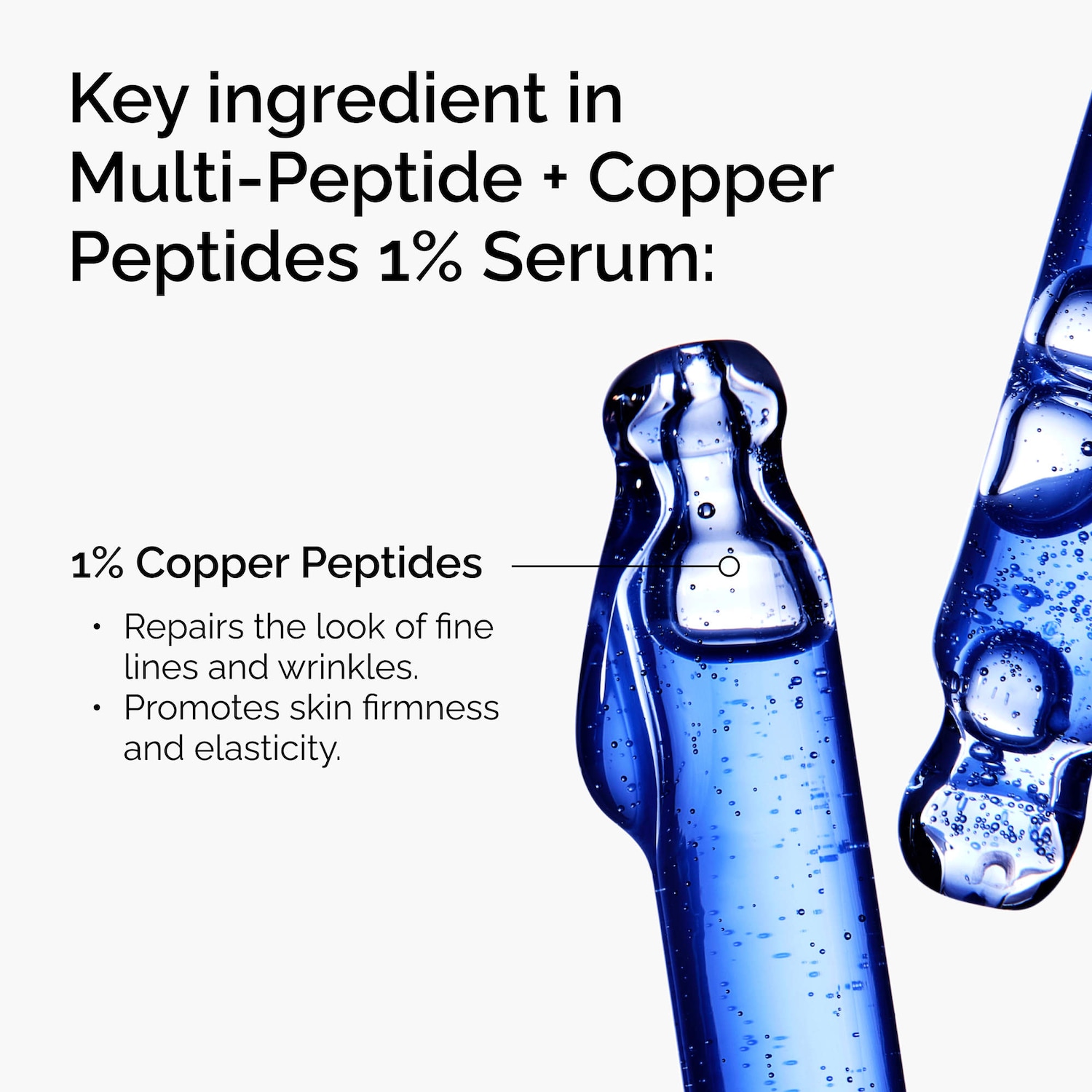 Sérum multi-peptides + peptides de cuivre à 1 %						