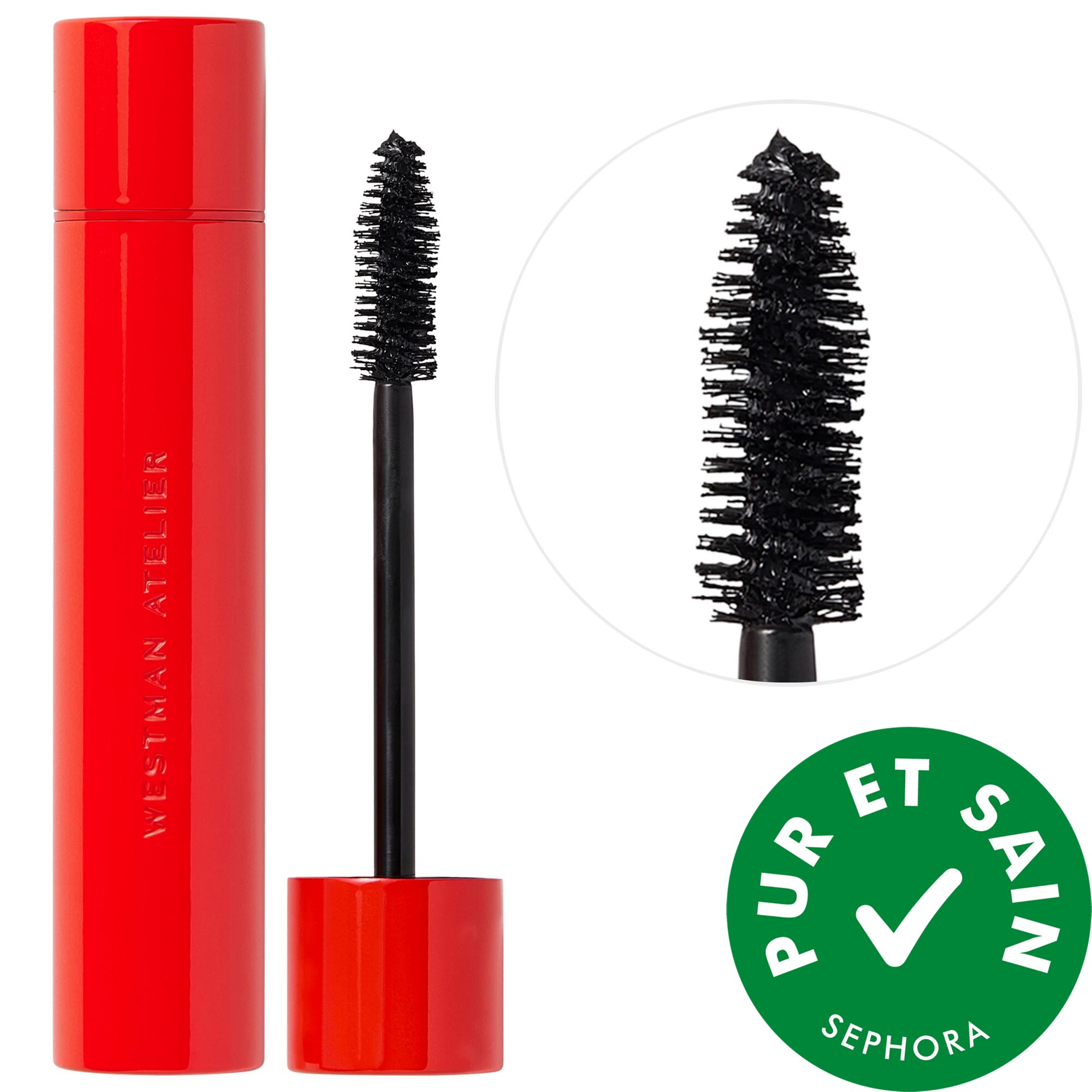 Westman Atelier Mascara allongeant et volumisant pur sain Eye Want You Clean 0.29 oz