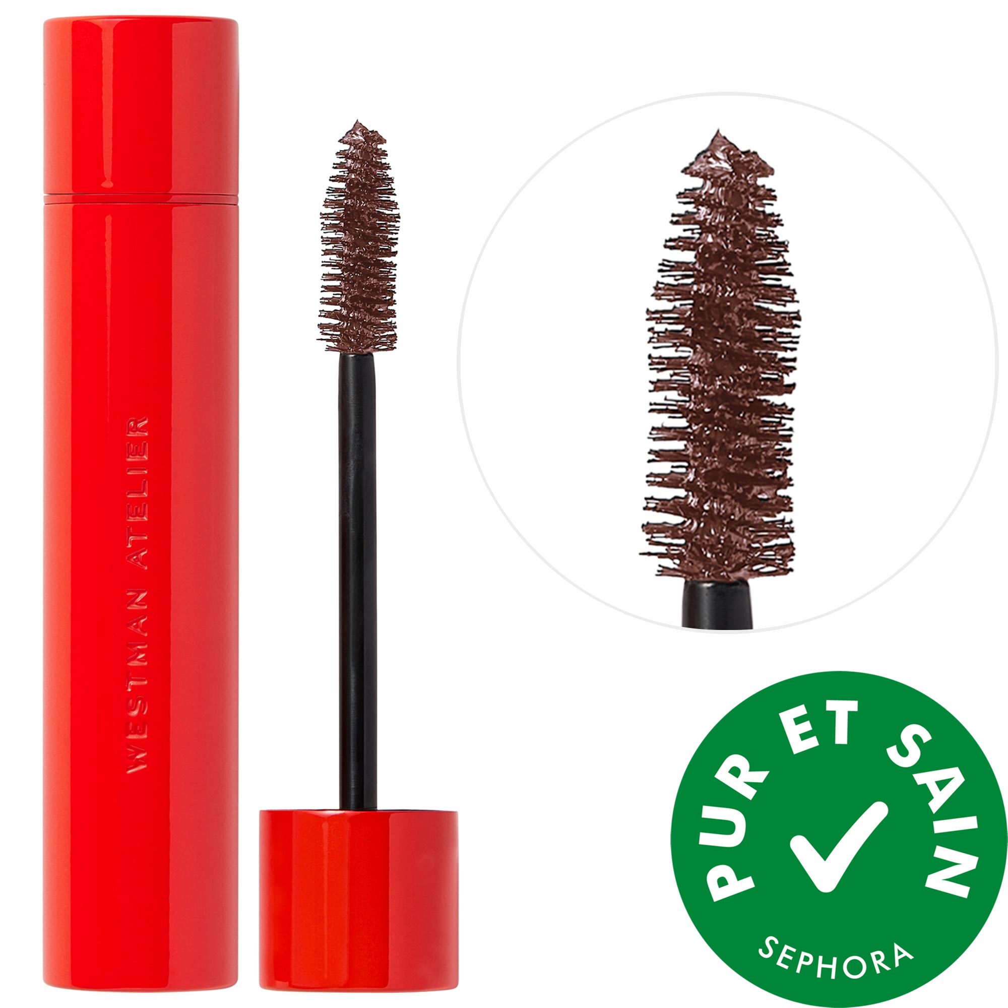 Westman Atelier Mascara allongeant et volumisant pur sain Eye Want You Clean 0.29 oz