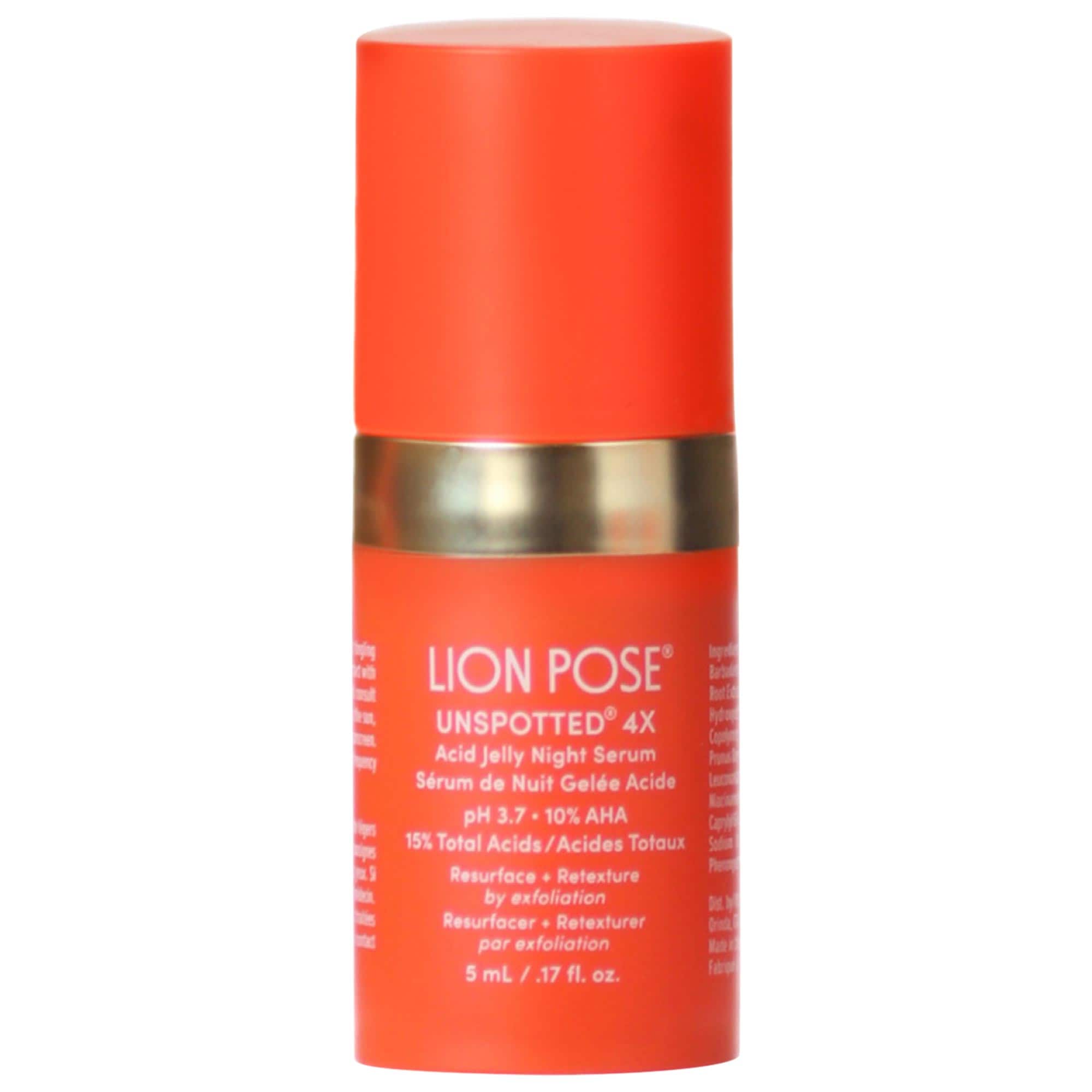 UNSPOTTED 4X 10% AHA Serum - 5ml - Lion Pose | Sephora