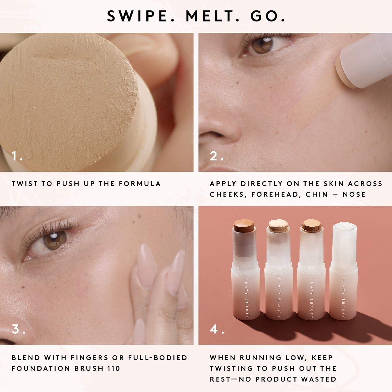 Тинт-стик для губ Fenty Beauty by Rihanna Eaze Drop Blur + Smooth — фото 6