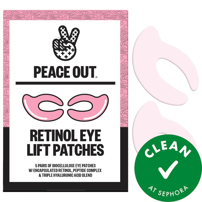 360° Eye Mask Patches With Encapsulated Retinol and Peptides For Fine Lines & Wrinkles