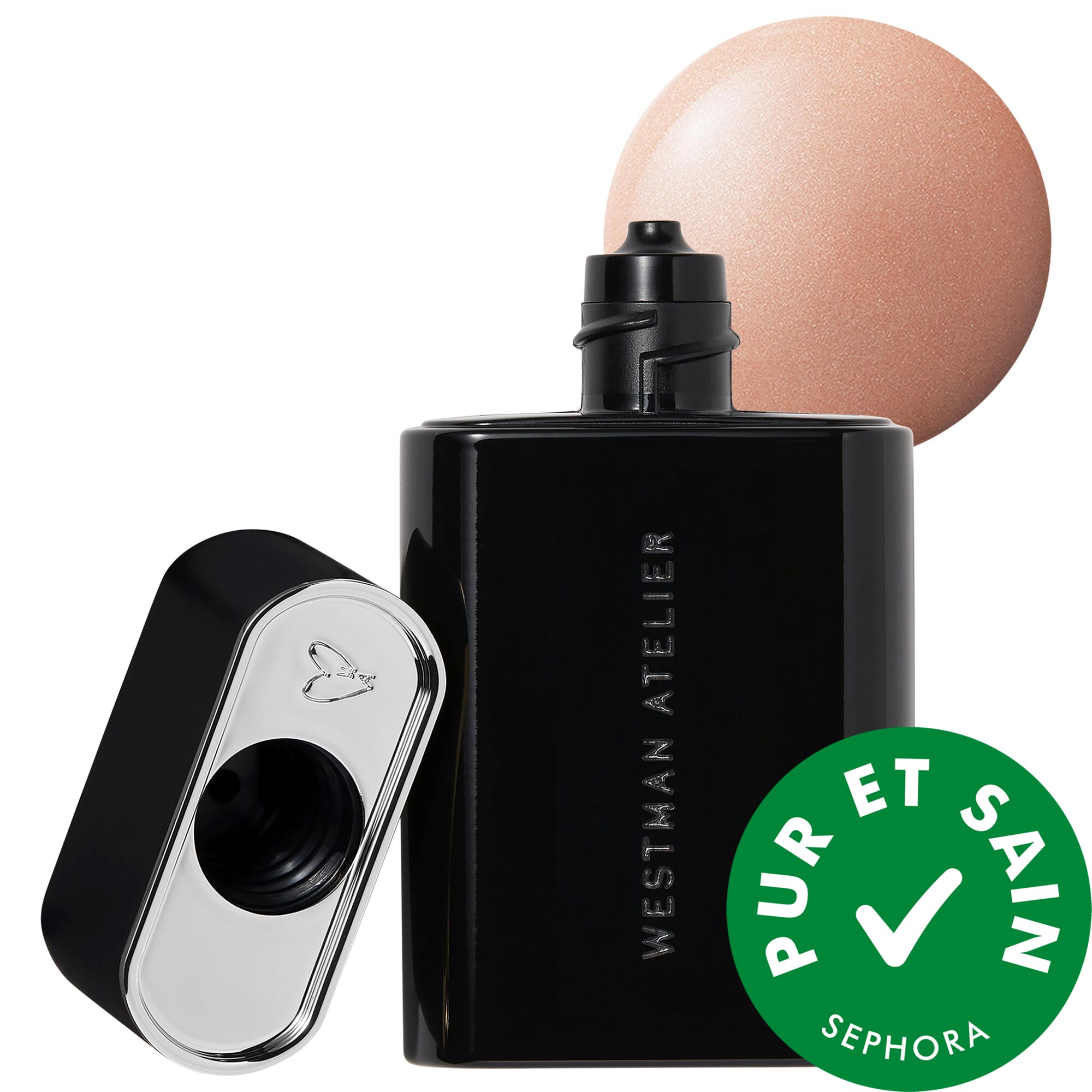 Westman Atelier Illuminateur liquide suralimenté avec vitamine C Peau De 1 oz / 30 ml