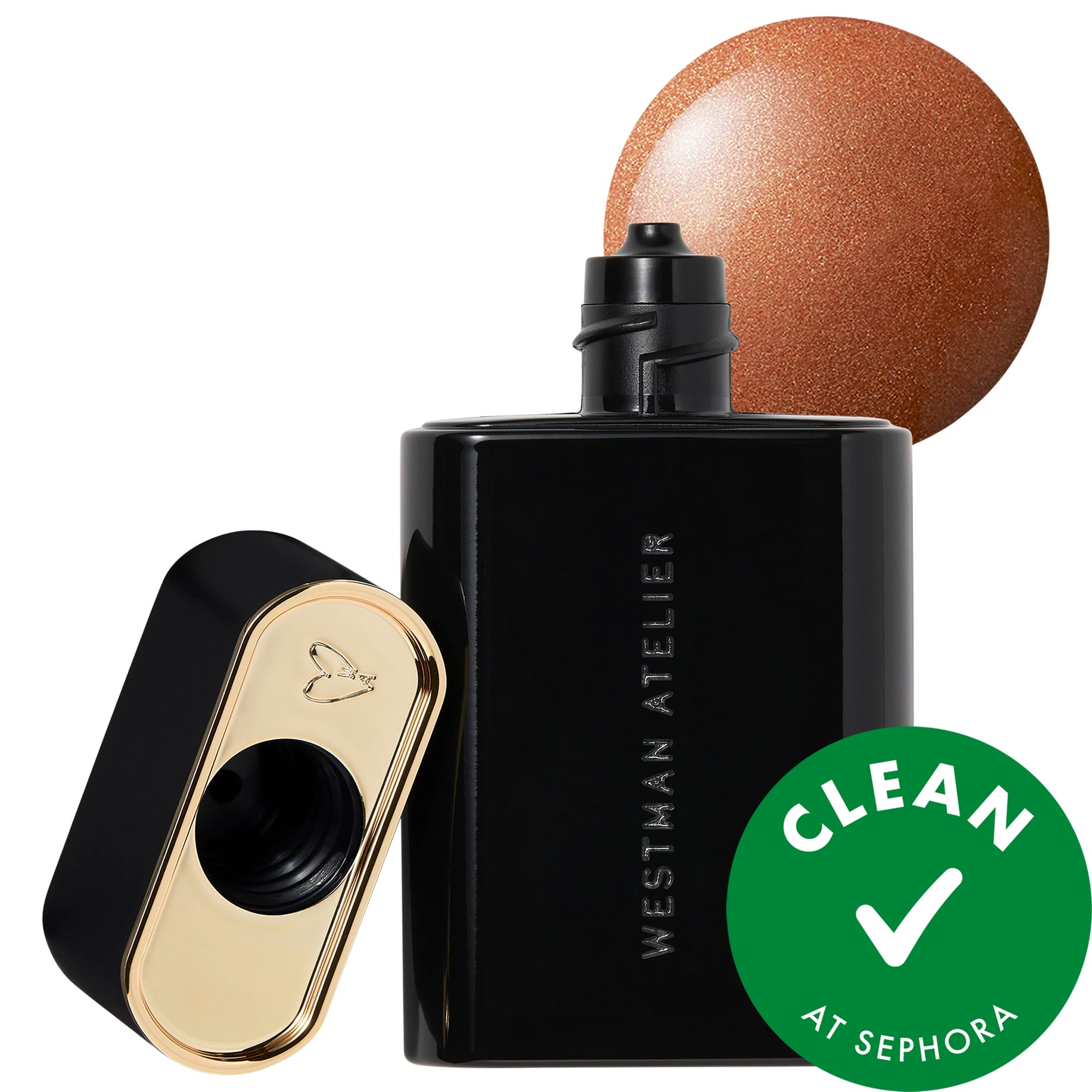 Westman Atelier Liquid Super Loaded All-Over Illuminating Highlighter with Vitamin C Peau De 1 oz / 30 ml