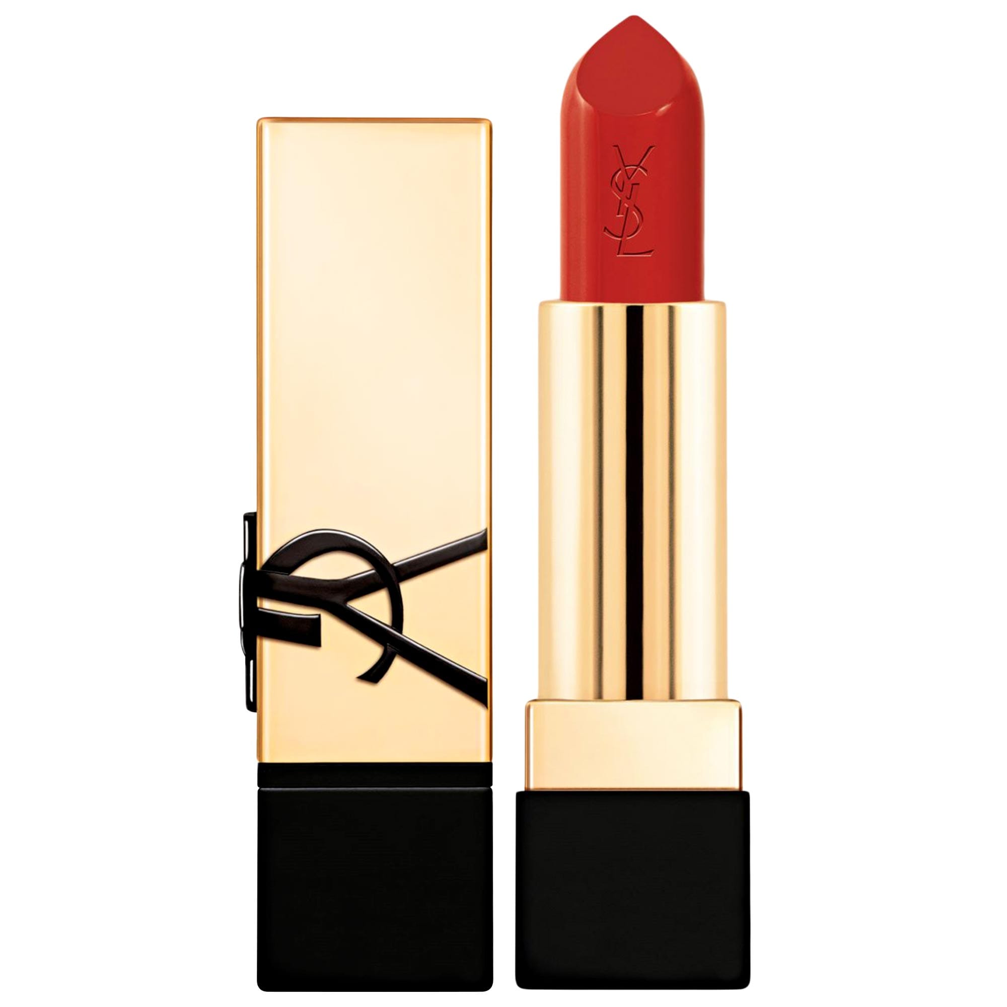 Yves Saint Laurent Rouge Pur Couture Caring Satin Lipstick with Ceramides 0.13 oz
