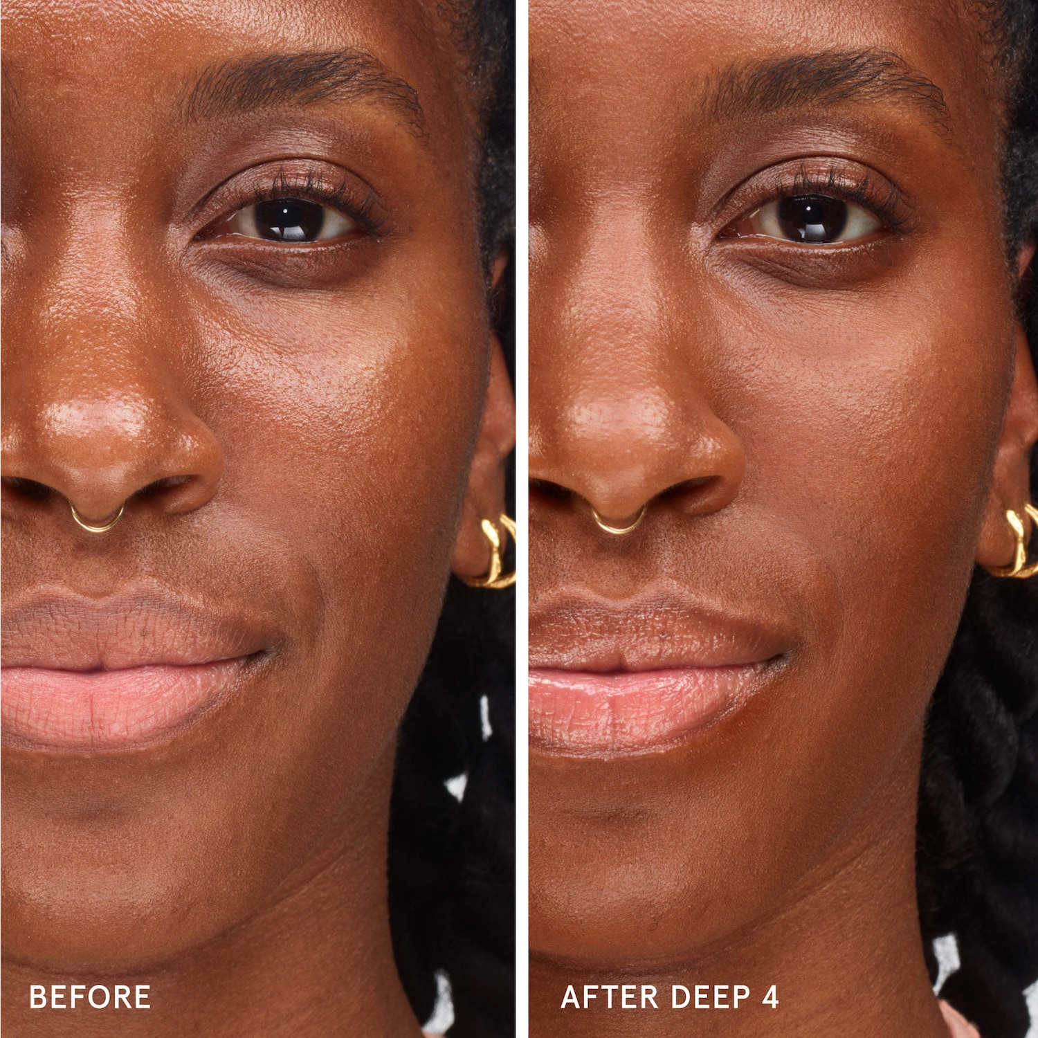 Stretch Fluid Foundation for Buildable Coverage