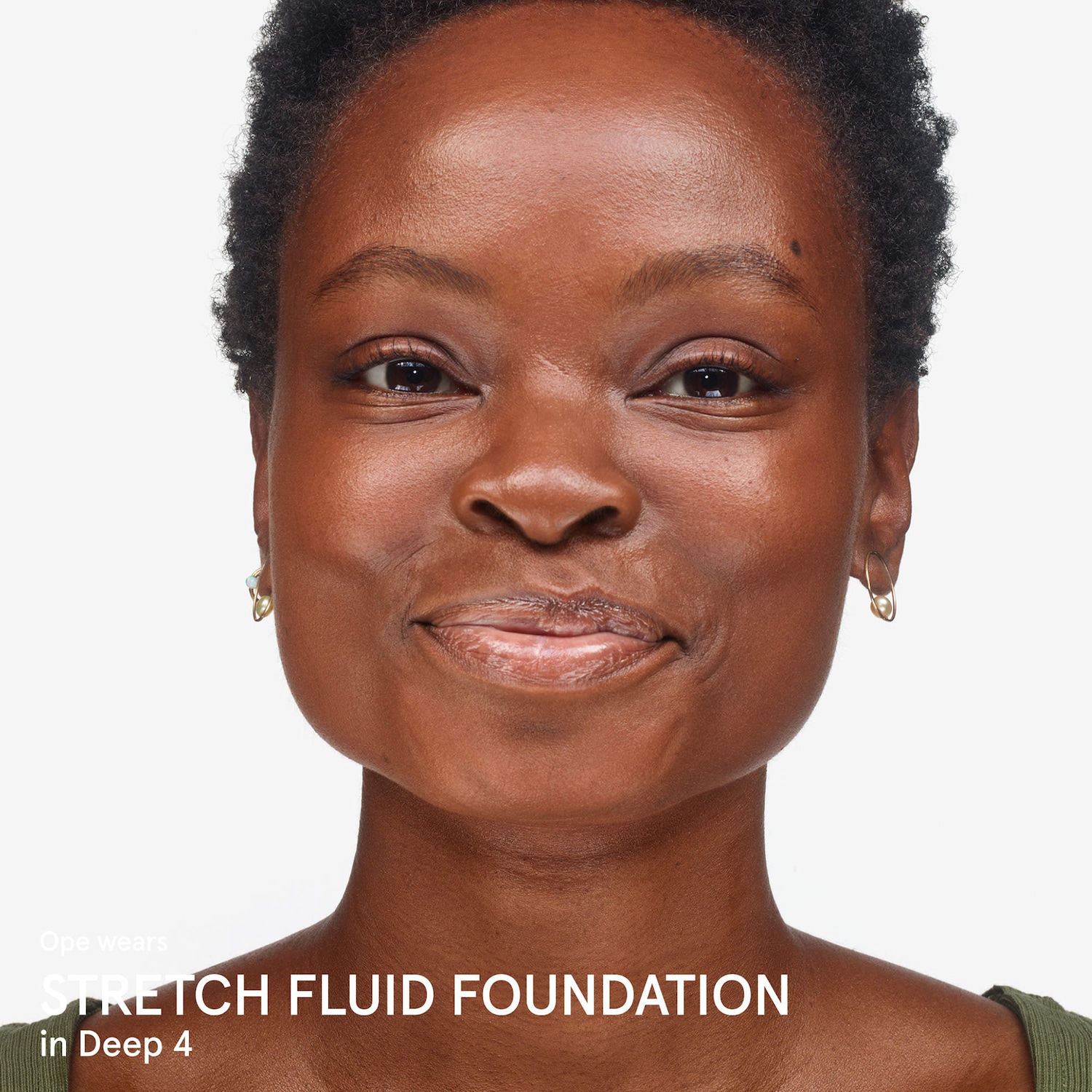 Stretch Fluid Foundation for Buildable Coverage