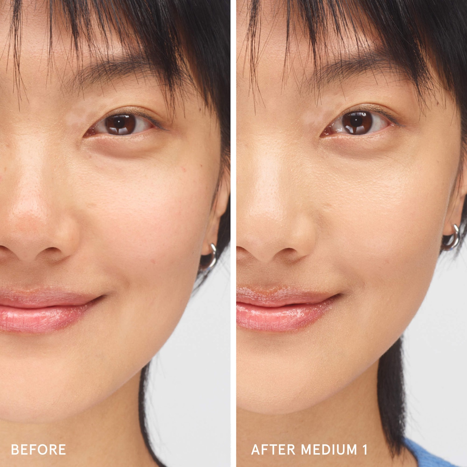 Stretch Fluid Foundation for Buildable Coverage