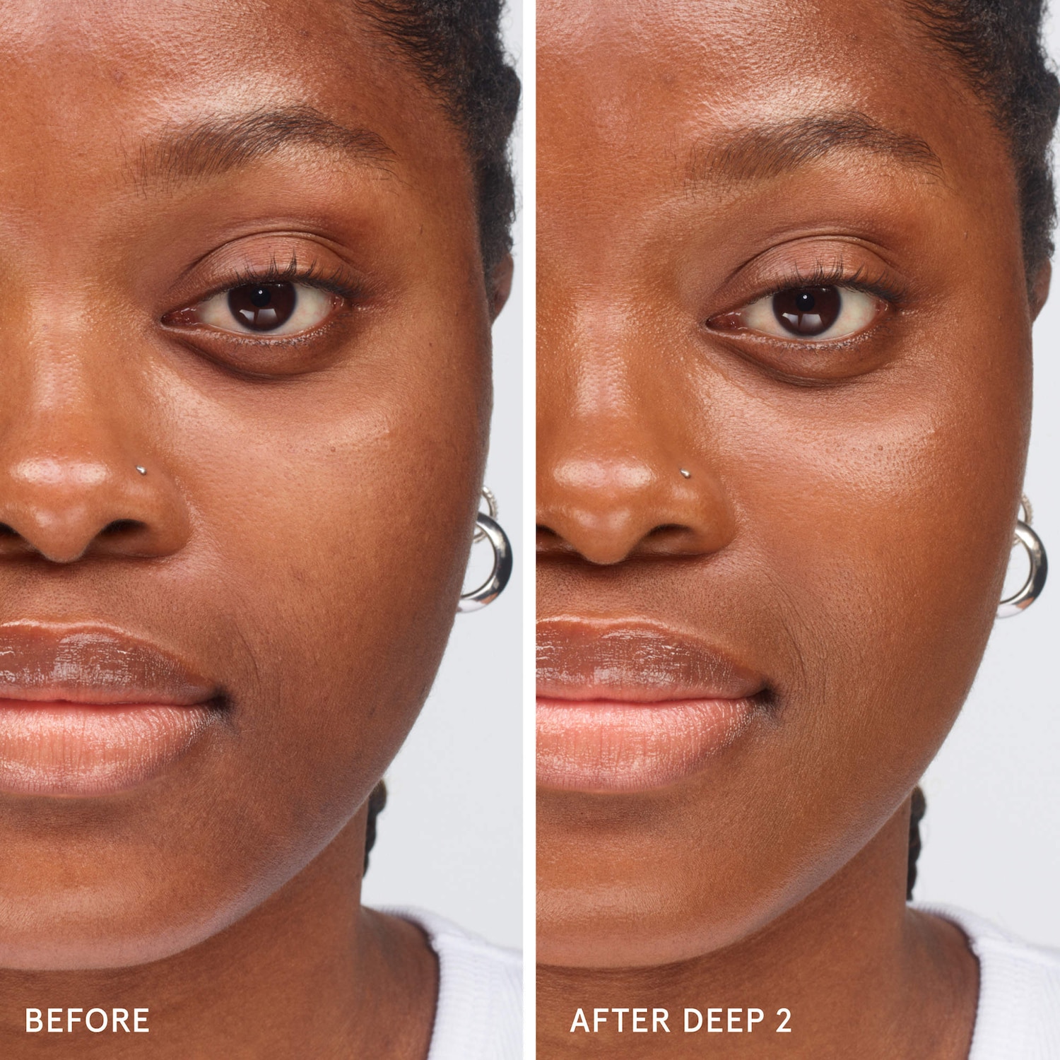 Stretch Fluid Foundation for Buildable Coverage