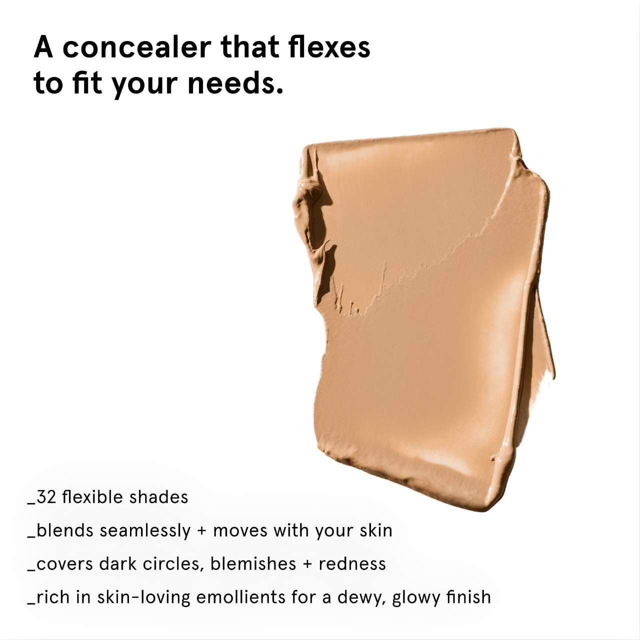 Stretch Concealer for Dewy Buildable Coverage