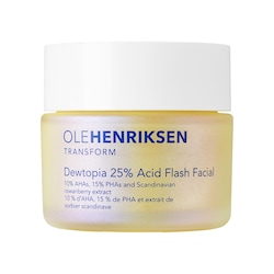 Dewtopia 25% AHA + PHA Flash Facial Exfoliating Face Mask