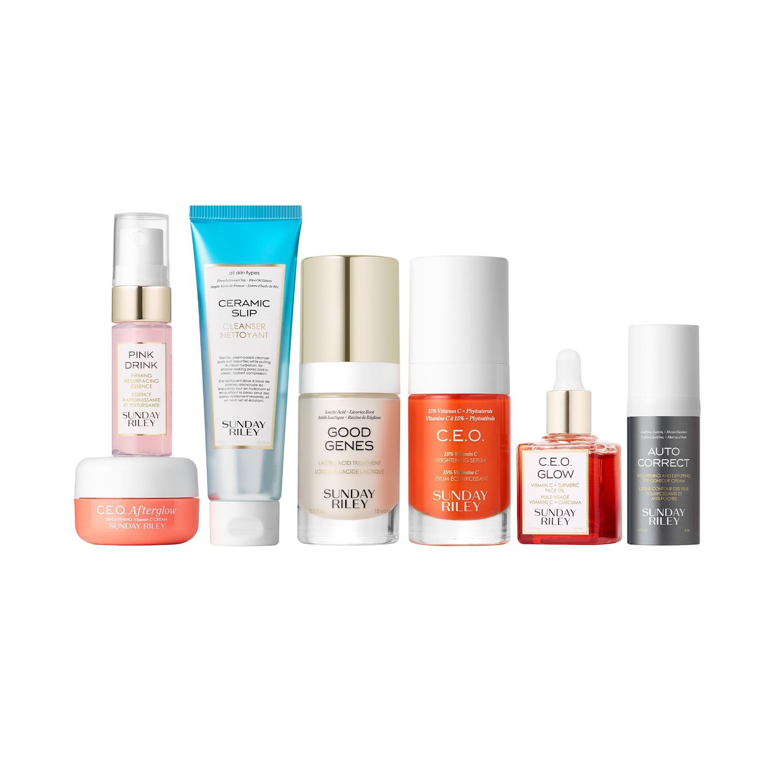 Medik8、Sunday Riley 、KateSomervilleまとめ売り Wake Up With Me Complete Morning Routine Kit - Sunday Riley