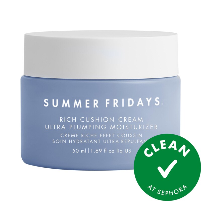 Rich Cushion Cream Ultra Plumping Moisturizer with Hyaluronic Acid + Squalane