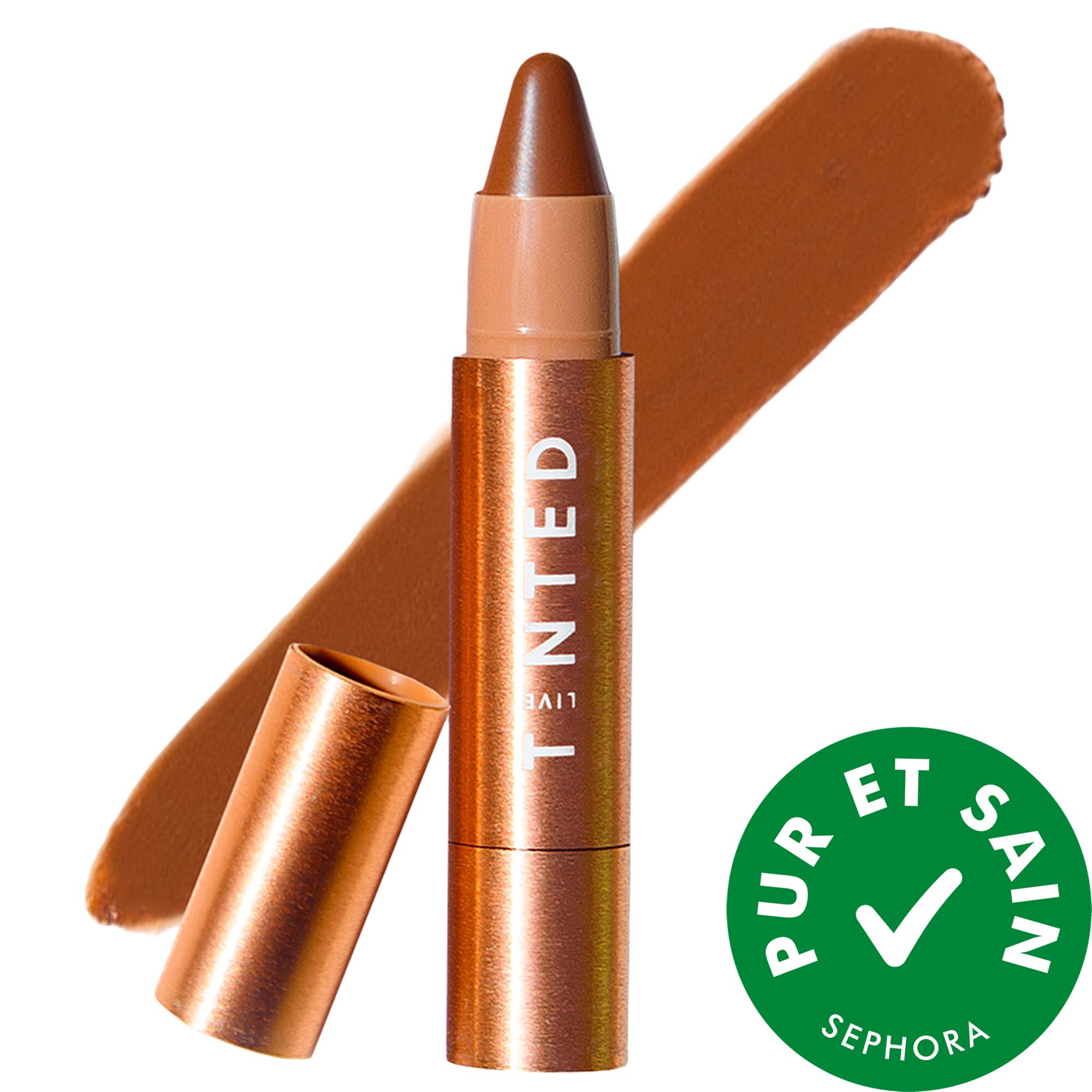 Live Tinted Crayon pour les yeux, les lèvres et les joues Huestick® Grounded 0.01 oz / 3 g