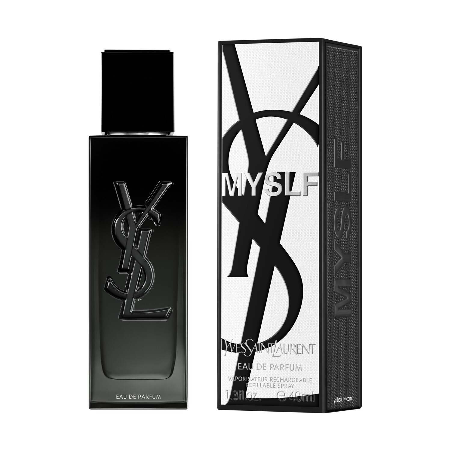 MYSLF Eau de Parfum with Fresh Accord & Warm Woods - Yves Saint