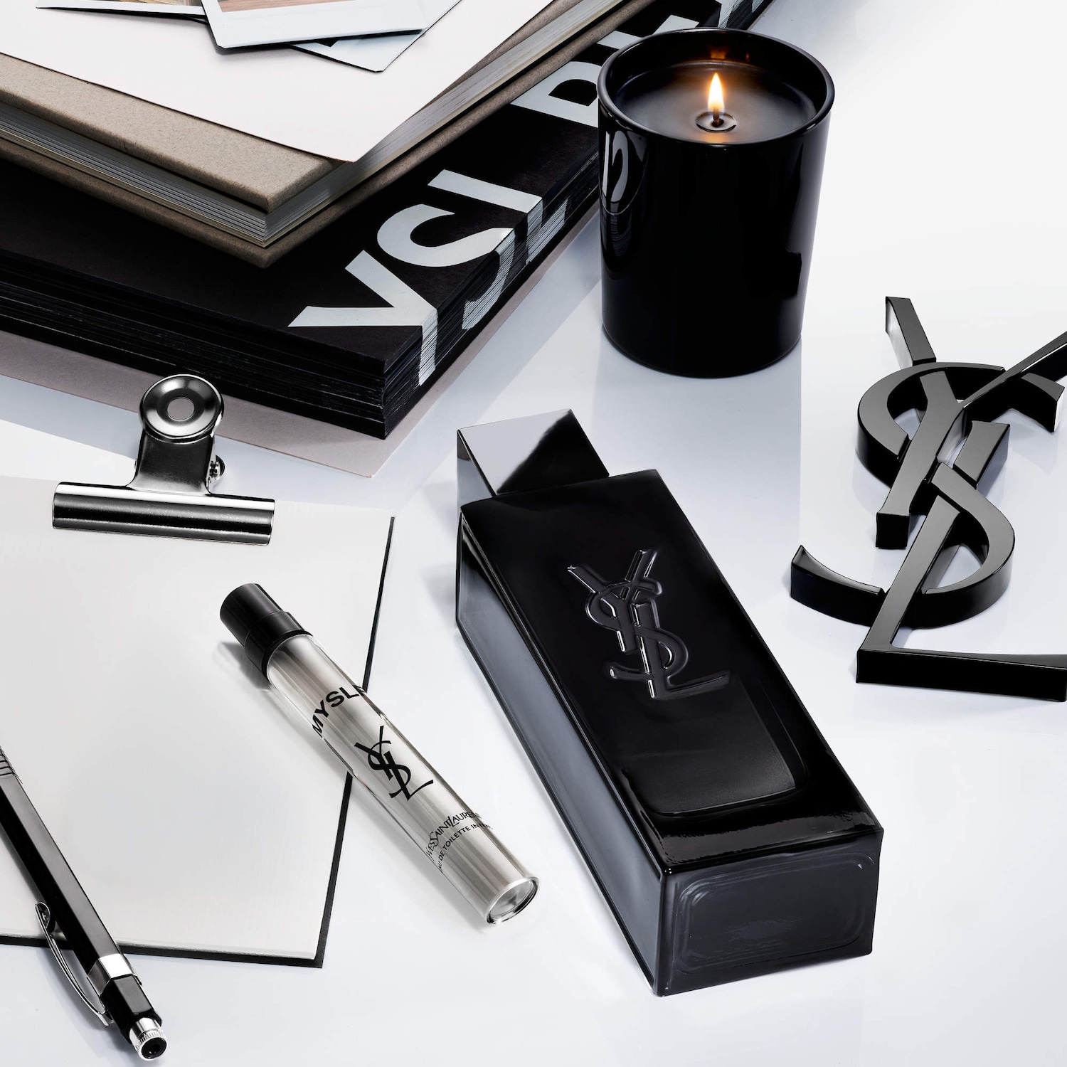 MYSLF Eau de Parfum with Fresh Accord & Warm Woods - Yves Saint